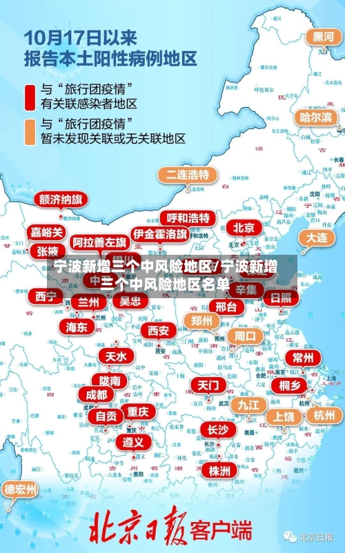 宁波新增三个中风险地区/宁波新增三个中风险地区名单