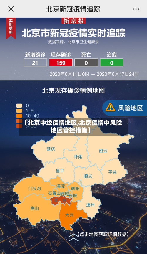 【北京中级疫情地区,北京疫情中风险地区管控措施】