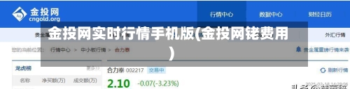 金投网实时行情手机版(金投网铑费用)-第2张图片