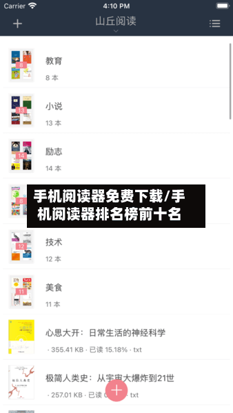 手机阅读器免费下载/手机阅读器排名榜前十名-第3张图片