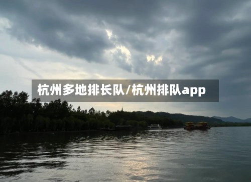 杭州多地排长队/杭州排队app