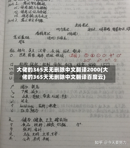 大佬的365天无删除中文翻译2000(大佬的365天无删除中文翻译百度云)-第3张图片